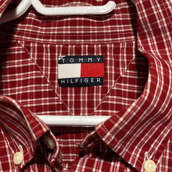 Mens long sleeve Tommy Hilfiger plaid - Picture 2 of 7